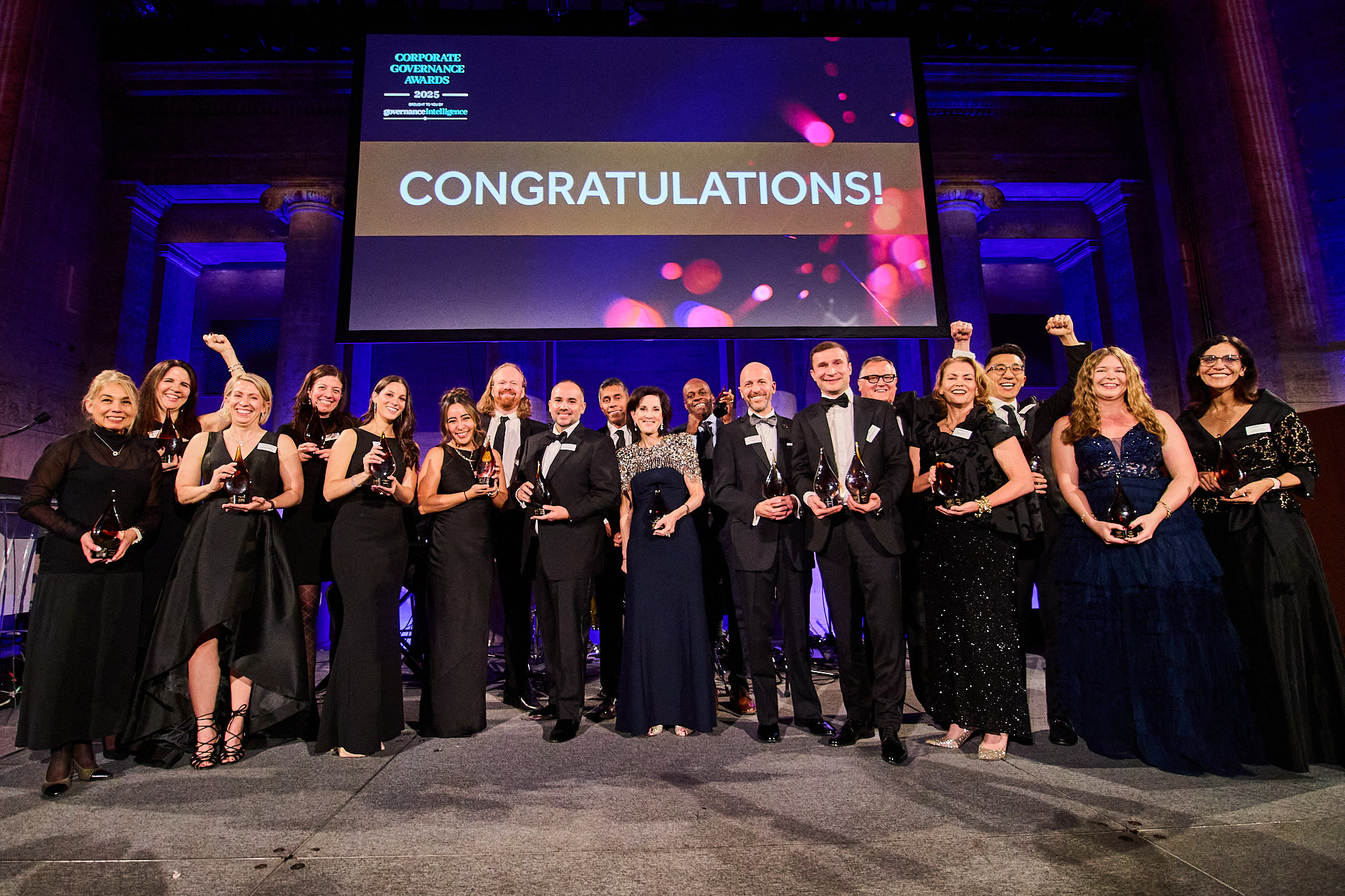 The winners of this year's Corporate Governance Awards