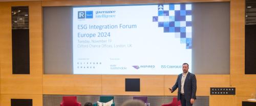 GI - Takeaways from the IR Magazine ESG Integration Forum – Europe, held in London